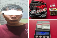 Polres Prabumulih Bekuk Pengedar Sabu di Majasari, Kotak Surya 16 Disita, Apa Isinya