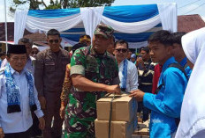 Hadir Dalam Acara Penyerahan Bantuan, Ini Kata-kata Dandim Kerinci Tentang Program Gubernur, Apa Ya?