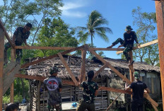 Ini Cara Satgas Yonif 141 Aneka Yudha Jaya Prakosa Menunjukkan Kepeduliannya Ke Masyarakat