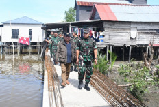 Kunker ke Wilayah Kodim OKI, Danrem Gapo Pastikan Program TNI AD Ini Berjalan Maksimal