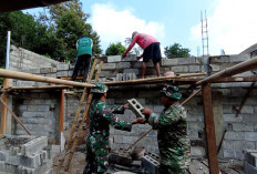 Kompak Angkat Batako! Satgas TMMD 129 & Warga Semarang Bahu-Membahu Tuntaskan Bedah Rumah RTLH
