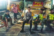 Siskamling Berjalan Lancar, 2 Anggota Babinsa Koramil 405-09 Kota Agung Lakukan Mitigasi Kolaborasi 