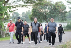 Jaga Kebugaran Jasmani, Kejati Sumsel Gelar Olahraga Bersama