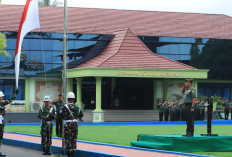 Upacara Bendera Mingguan, Ini Tujuan Kodam II Sriwijaya Menyelenggarakannya