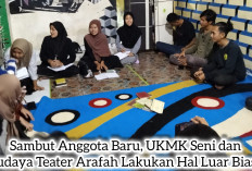 Sambut Anggota Baru, UKMK Seni dan Budaya Teater Arafah Lakukan Hal Luar Biasa