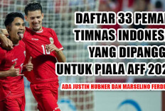 Daftar 33 Pemain Timnas Indonesia yang Dipanggil untuk Piala AFF 2024, Ada Justin Hubner dan Marselino Ferdina