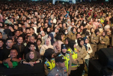 Polres Ogan Ilir Klaim Sukses Lakukan Pengamanan Konser ARMADA di KPT Tanjung Senai