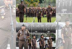 Ini Pejabat Yang Pimpin Apel Pagi Kejati Sumsel