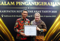 OKU Timur Raih Penghargaan Kota Layak Anak, Bupati Enos Pastikan Anak Tumbuh Bahagia dan Terlindungi