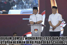 Mendadak Viral! Program Sumsel Wonderful 2030 dan Pidato Penutupan Herman Deru pada Debat Cagub 2024