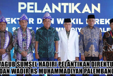 Kepada Direktur dan Wadir RS Muhammadiyah Palembang yang Baru, Wagub Cik Ujang Sodorkan Permintaan Khusus