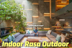 FINALLY! Inspirasi Rumah Tropis 240m2: Ada Hutan di Dalamnya yang Bikin Suasana Adem dan Mewah!