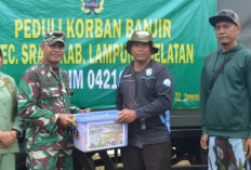 Dandim Lampung Selatan Terjun Langsung Ke Lokasi Banjir, Apa Tujuannya?