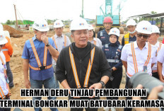 Herman Deru Optimis Pembangunan Terminal Bongkar Muat Batubara Keramasan Kelar Akhir 2026