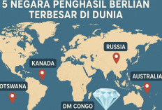 Tak Disangka! Ini 5 Negara Penghasil Berlian Terbesar di Dunia, Kilaunya Mengguncang Industri Permata Global