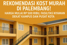 Rekomendasi Kost Murah di Palembang! Harga Mulai Rp 500 Ribu, Fasilitas Nyaman Dekat Kampus dan Pusat Kota