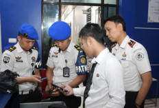 Sidak di Rutan Kelas I Palembang, Tim Patnal Pastikan Kedisiplinan Jam Kerja Seluruh Pegawai