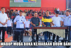 Kejuaraan Bupati Cup Drum Band Muba 2025, Ajang Pemuda-Pelajar Unjuk Bakat dan Karakter