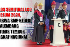 Lolos Semifinal LCC Museum 2024, 3 Siswa SMP Negeri 9 Palembang Ini Optimis Tembus Tingkat Nasional