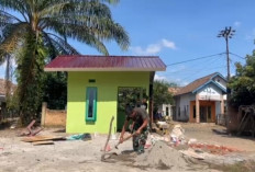 Penyempurnaan Akhir, Pembangunan Poskamling Program TMMD ke-128 Masuk Tahapan Ini 