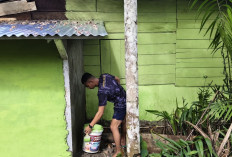 Usai Pekerjaan Pembangunan RTLH Titik 2 Selesai, Ini Dilakukan Satgas TMMD Kodim Lahat