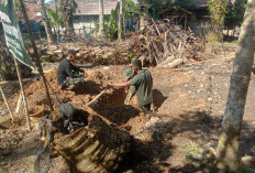 Sanitasi Sehat Panutan Warga Jaga Kebersihan di Sarana MCK TMMD 128 Kodim 0405 Lahat