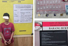 24 Paket Sabu dalam Dompet Unicorn dan 8 Paket Lewat Undercover Buy, Polrestabes Palembang  Amankan 2 Pengedar