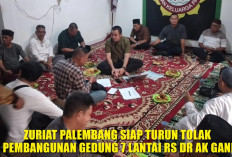 Sudah Final! Zuriat Palembang Siap Turun ke Jalan Tolak Pembangunan Gedung 7 Lantai RS dr AK Gani di Area BKB