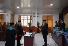 RESMI! DR H Baslini MPd Duduki Posisi Sekretaris Disdikbud Lahat, Ini Pesannya