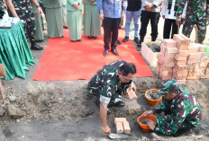 TNI Hadir di Tengah Masyarakat, Korem Gapo Bangun Mushola di Kabupaten Ini