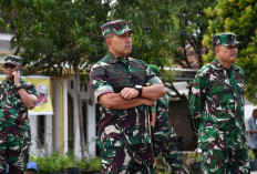 Dampingi Kunker di Yon TP Depati Reksa, Danrem Gapo Siap Tindak Lanjuti Arahan Pangdam II Sriwijaya
