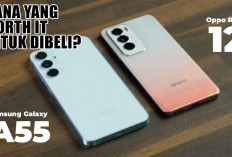 Duel Spesifikasi dan Fitur Samsung Galaxy A55 5G Vs Oppo Reno12 F 5G, Mana yang Worth It untuk Dibeli?