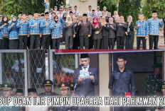 Upacara Hari Pahlawan 2025 di Ogan Ilir, Wabup Ardani Serukan Teladani Semangat Juang Pendahulu