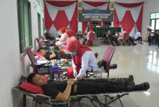 Donor Darah  Serentak, Kodam II/Swj Bantu Stok PMI dan Peringati Hari Juang TNI AD