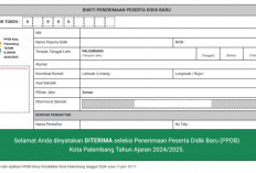PERHATIAN! Daftar Ulang PPDB SMP Palembang Jalur Zonasi Hanya 3 Hari, Wajib Bawa Dokumen Asli