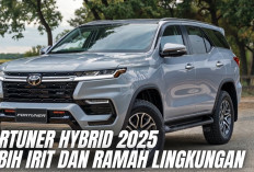 NGERI! Fortuner Hybrid 2025: Performa dan Efisiensi Bahan Bakar yang Optimal, Lebih Bertenaga