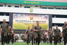 Ini Cara Pangdam II Sriwijaya Jaga Fisik di Tengah Dinamika Tugas