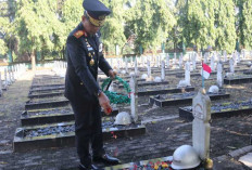 Ziarah Rombongan di TMP Ksatria Ksetra Siguntang Palembang, Ada Jenderal Bintang 2 Dari Polda Sumsel Hadir