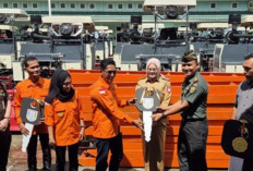 Kegiatan Penyerahan Bantuan Alsintan Ke Brigade, Ada Pejabat Kejari Banyuasin, Inilah Sosoknya