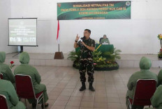 Gaungkan Netralitas TNI, Dandim 0413/Bangka Wilayah Kodam II/Swj Sosialisasikan Ke Anggota