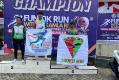 Lagi dan Lagi! Prajurit Brigif 8 Garuda Cakti Sabet Juara di Fun Run HUT ke-19 Bakamla RI