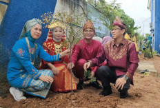 Usia Perak BPOM, BBPOM Palembang Lestarikan Budaya dan Tanam Ribuan Pohon