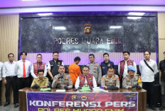 Polres Muara Enim Gelar Konferensi Pers, Kasus Apa Ya?