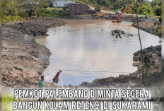 Banyak Manfaat bagi Warga, Pemkot Palembang Diminta Segera Bangunkan Kolam Retensi Kebun Bunga Sukarami