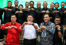 Bupati Muba HM Toha Hadiri Pelantikan Pengurus GAPKI Sumsel 2024-2029, Dukung Sawit Berkelanjutan 