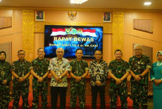 Ini Tujuan Pangdam II Sriwijaya Evaluasi Kinerja RS Tk. II Dr. AK Gani