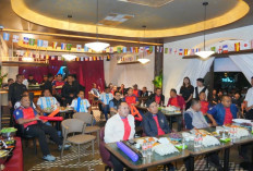 Spanyol Juara Dunia, Polda Sumsel Hadirkan Nobar Humanis Bersama Forkopimda dan Komunitas Ojol