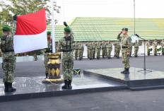 Korem Gapo Gelar Upacara 17-an, Kasrem Bacakan Amanat Kasad, Ini Isinya