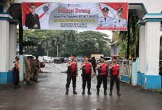 Polres Lahat Beri Pengamanan Kunker Menaker RI di Gedung Kesenian