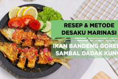 Menu Makan Siang Resep Bandeng Goreng Sambal Parut Lezat, Nutrisi dan Bikin Kenyang